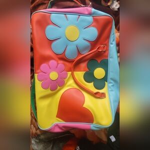 Colorful Floral Backpack